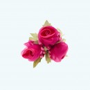 2" Diameter Ribbon Flower 3X12 | Fuchsia 2" Diameter Ribbon Flower 3X12 | Fuchsia